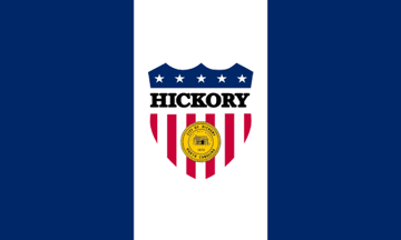 [flag of Hickory, North Carolina]