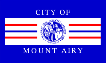 [Flag of Mount Airy, North Carolina]