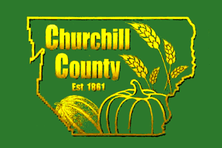 [Flag of Churchill County, Nevada]
