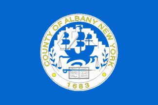 [Flag of Albany County]