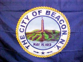 [Flag of City of Beacon, New York]