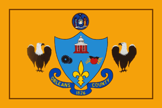 [Flag of Orleans County, New York]