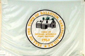 [Flag of Town of Ballston, New York]