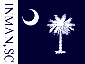 [Flag of Inman, South Carolina]