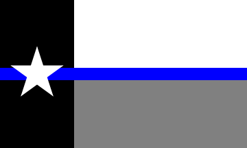 [Texas Blue Line Flag]