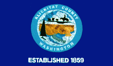 [Flag of Klickitat County, Washington]