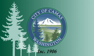 [Flag of Camas, Washington]