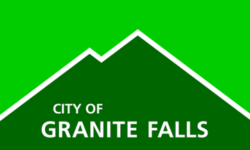[Flag of Granite Falls, Washington]