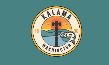 [Flag of Kalama, Washington]