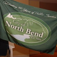 [Flag of North Bend, Washington]