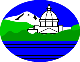 [Logo on Flag of Olympia, Washington]