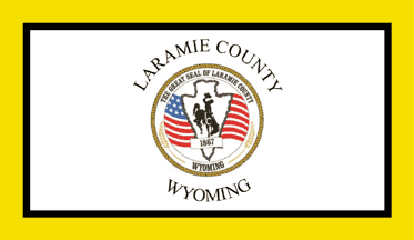 [Flag of Laramie County, Wyoming]