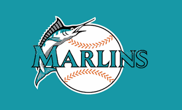 [Florida Marlins logo flag example]