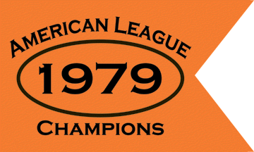 Baltimore Orioles 1979 American League Championship Pennant