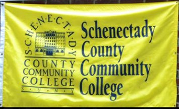 [Flag of Schenectady County Community College, New York]