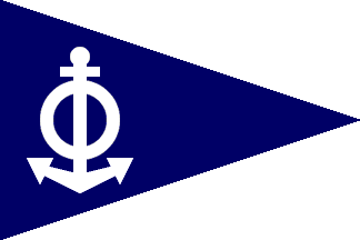 [Flag of Yacht Club of Sea Isle City, New Jersey]