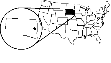 [Flandreau Santee Sioux - South Dakota map]