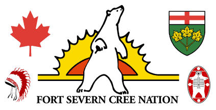 [Fort Severn Cree Nation flag]