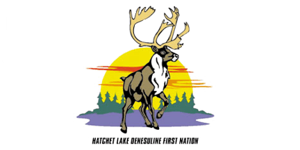 [Hatchet Lake First Nation, Saskatchewan flag]