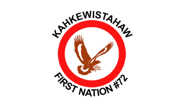 [Kahkewistahaw First Nation, Saskatchewan flag]