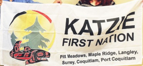 [Katzie First Nation, British Columbia flag]