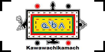 [Kawawachikamach flag]