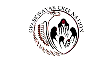 [Opaskwayak First Nation flag]