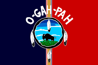 [Quapaw - Oklahoma flag]