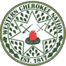 [Western Cherokee Nation flag]