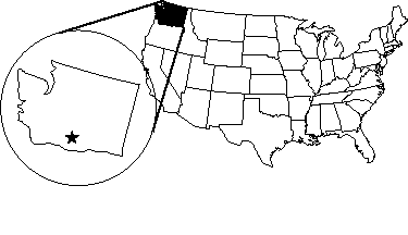 [Yakama Nation - Washington map]