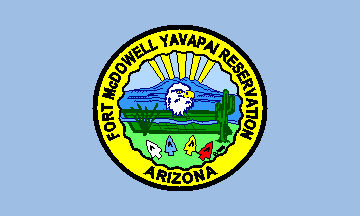 [Yavapai of Fort McDowell - Arizona flag]
