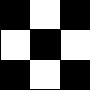 Black Square Checkered flag
