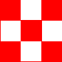 Red Square Checkered flag