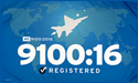 AS9100:16 ISO flag