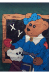 Boyd's Bear Banner - Ms Bruin the Teacher