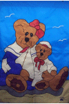 Boyd's Bear Banner - Bailey's Bon Voyage