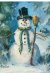[Top Hat Snowman Banner]