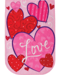 LOVE Hearts Banner