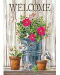 Wildflower Pail Banner