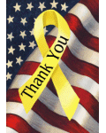 [Thank You - Yellow Ribbon Banner]