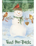 [Snowman Birdfeeder Banner]