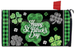 [Scattered Shamrocks Mailbox Cover]