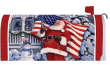 [American Santa Mailbox Cover]