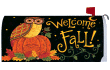 [Fall Owl Mailbox Cover]