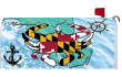 [Maryland Crab Mailbox Cover]