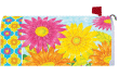 [Vibrant Daisies Mailbox Cover]