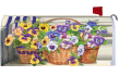 [Pansy Steps Mailbox Cover]