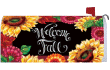 [Welcome Sunflowers Mailbox Cover]