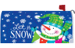 [Snow Banner Mailbox Cover]