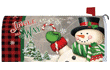 [Jingle Snowman Mailbox Cover]